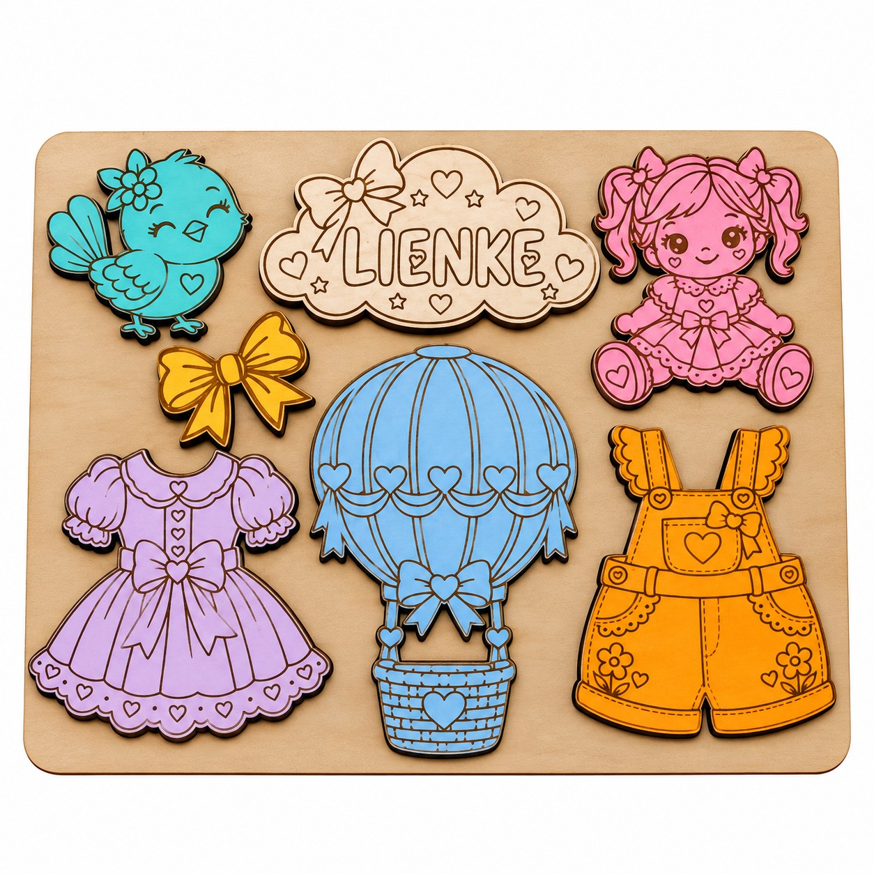 Puzzle 3D " Girls Room "